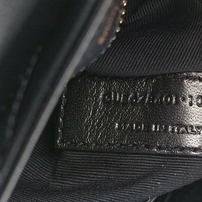 Saint Laurent Calfskin Y Quilted Monogram Toy Loulou Crossbody Bag Black 7 of 12