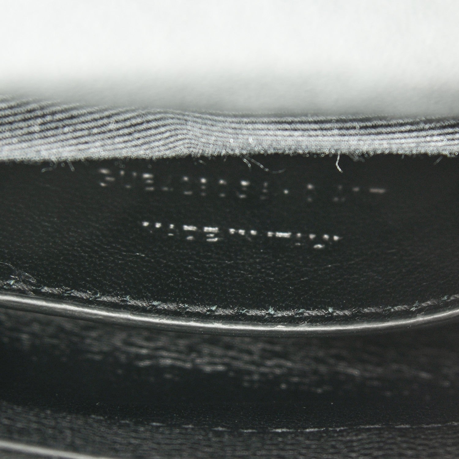 Saint Laurent Sheepskin Matelasse Chevron Monogram Medium College Bag Black 8 of 8