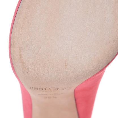Jimmy Choo Suede Romy 110 Pumps 36.5 Pink 9 of 12