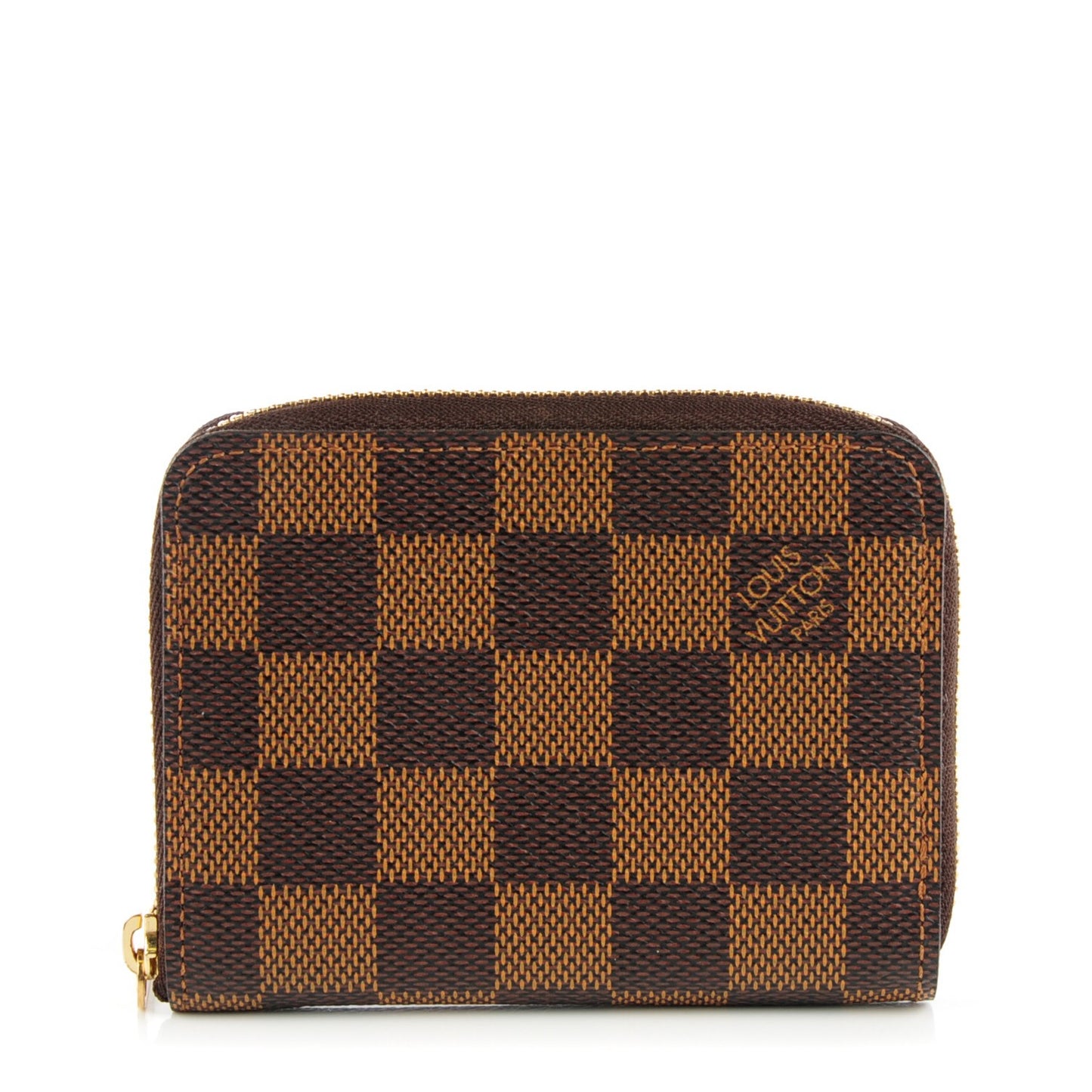 Damier Ebene Zippy Coin Purse