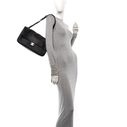 Chanel Grained Calfskin Small Souplissimo Maxi Flap Black 2 of 10