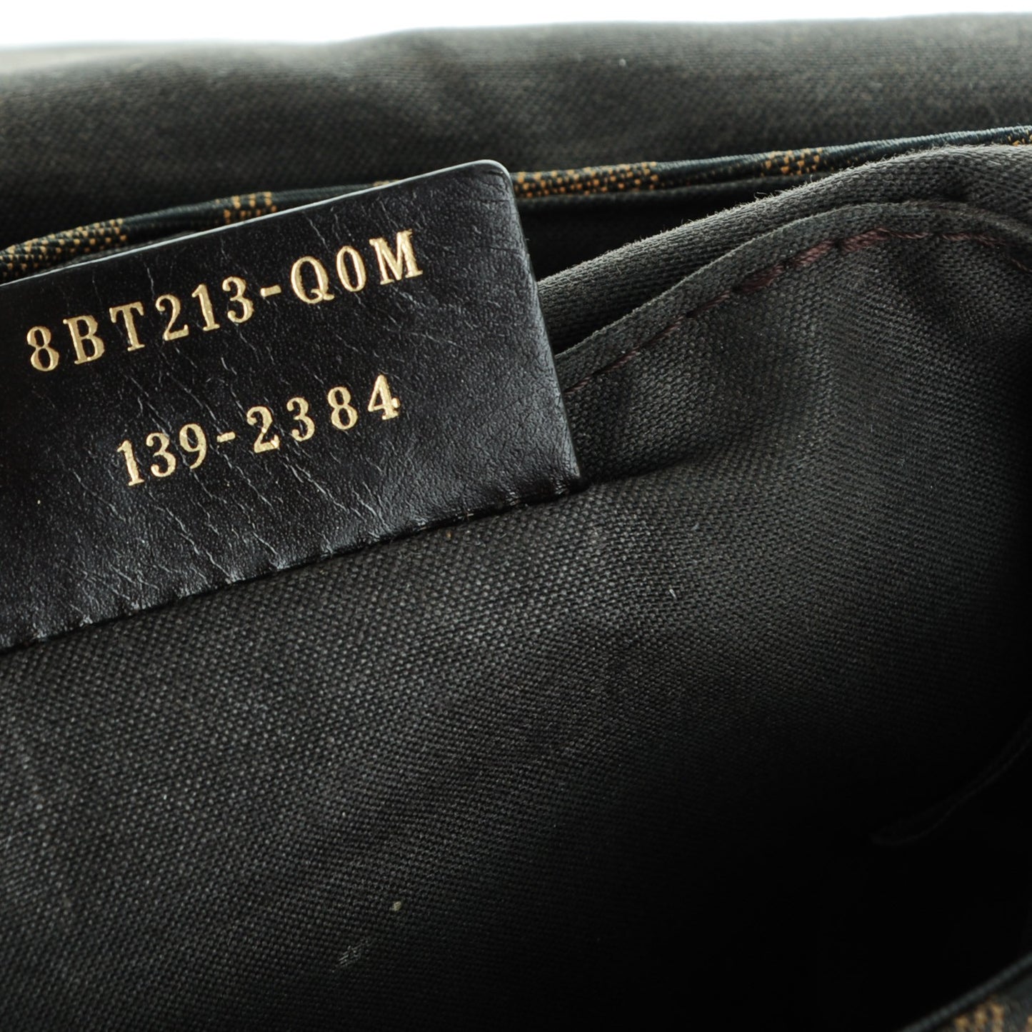 Zucca Vitello Artic Mini Messenger Bag Tobacco Castagna