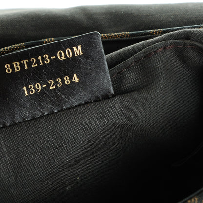 Fendi Zucca Vitello Artic Mini Messenger Bag Tobacco Castagna 8 of 9