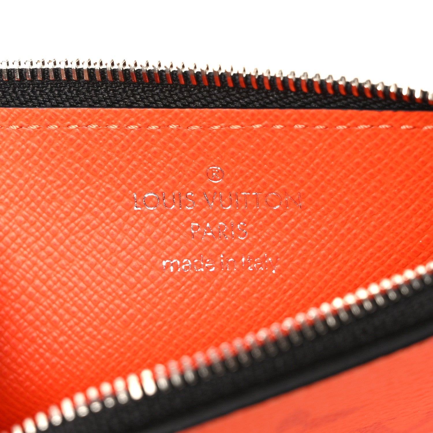 Louis Vuitton Taigarama Coin Card Holder Orange 6 of 6