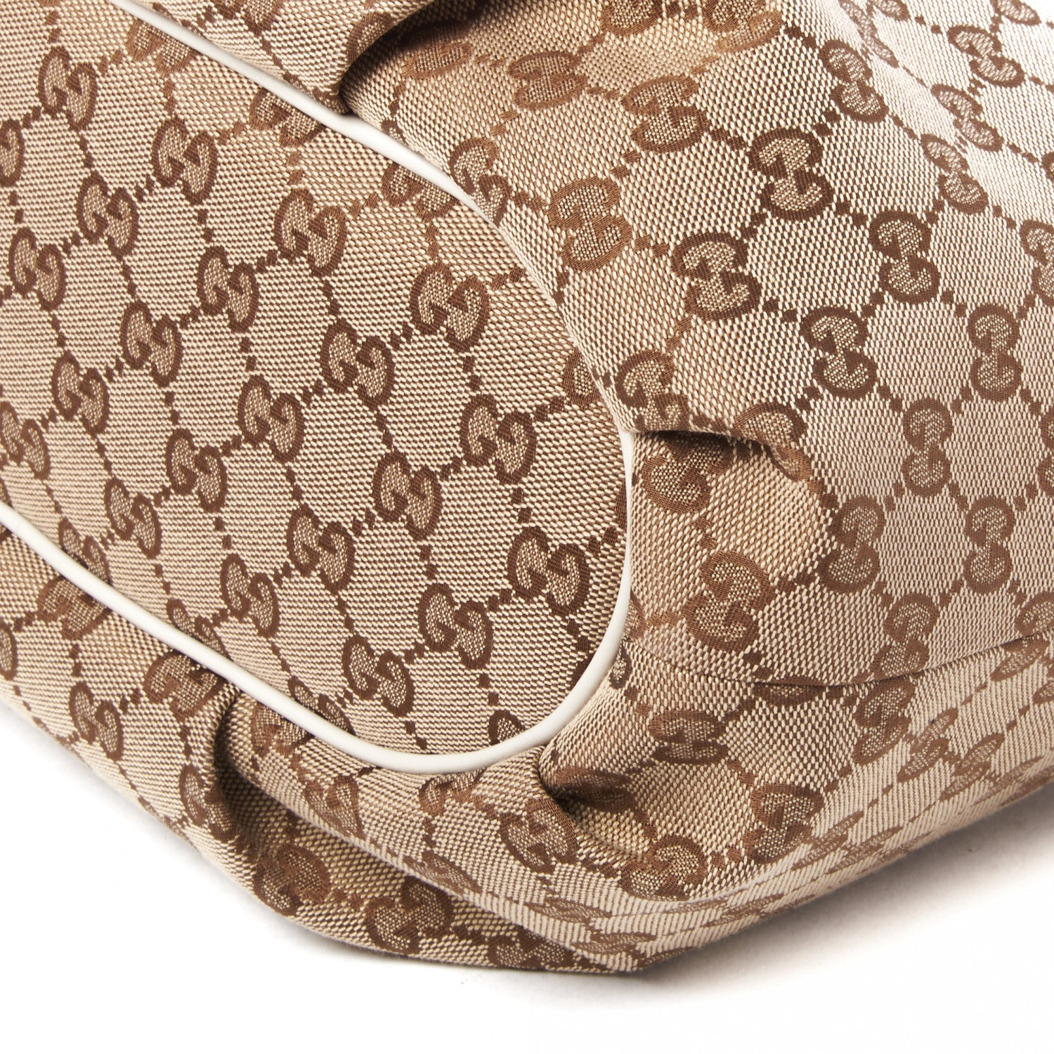 Gucci Monogram Messenger Bag Off White 4 of 7