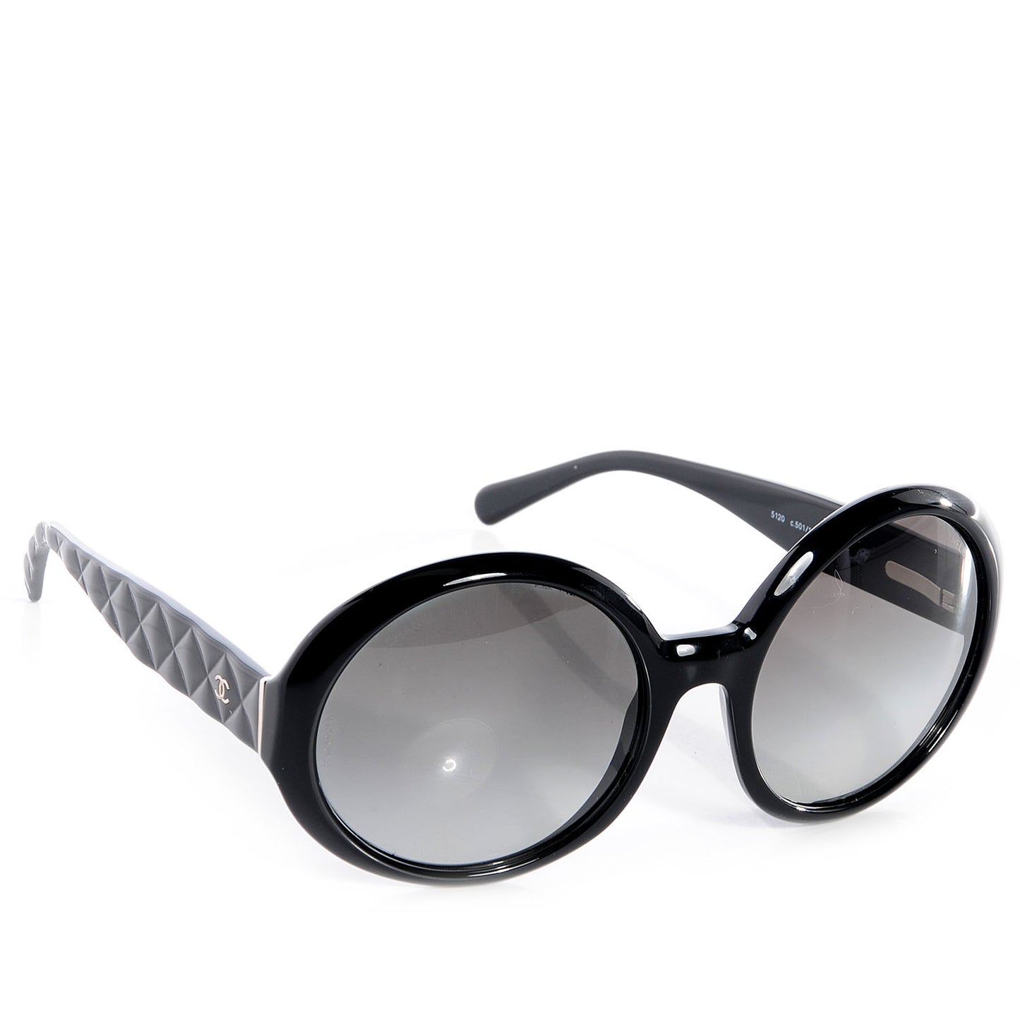 Quilted CC Mod Sunglasses 5120 Black