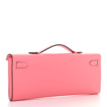 Hermes Swift Kelly Cut Clutch Pochette Rose D'Ete 3 of 7