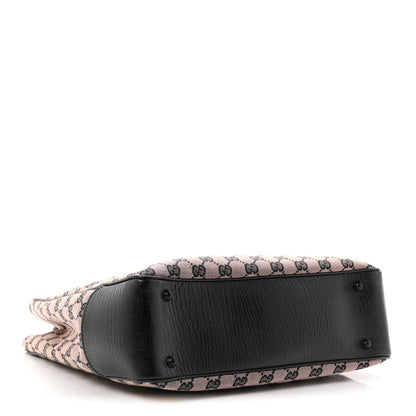 Gucci Monogram Bamboo Handle Bag Pink 4 of 11