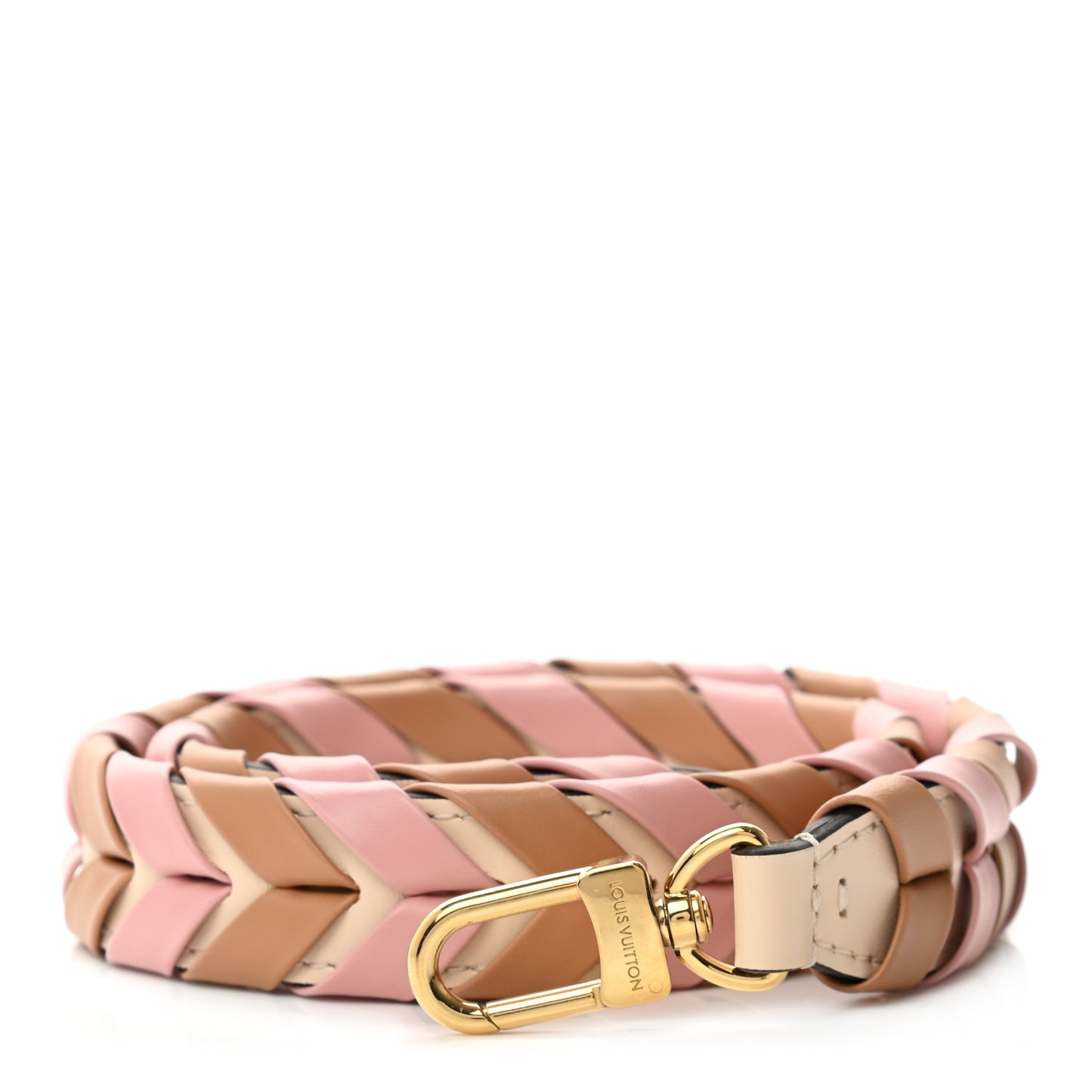 Calfskin Crafty Neonoe BB Short Strap Pink/Beige