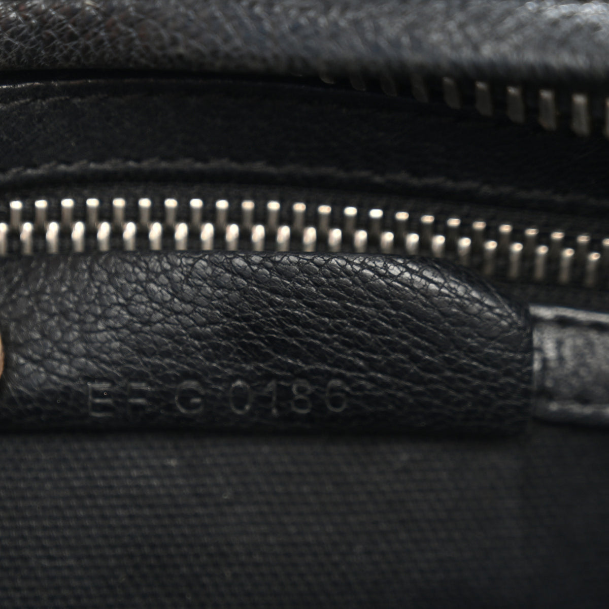 Sugar Goatskin Small Pandora Black