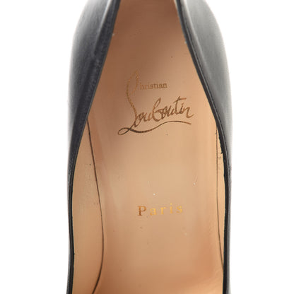Christian Louboutin Shiny Nappa Decollete 554 100 Pumps 39 Black 8 of 15