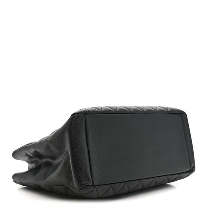 Chanel Caviar Quilted Grand Shopping Tote GST Black 4 of 11