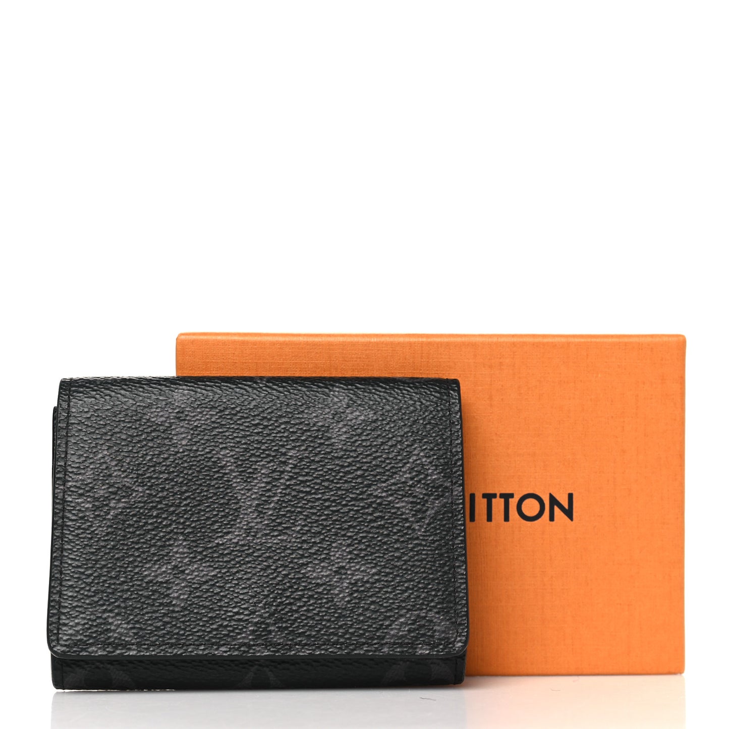 Monogram Eclipse Envelope Business Card Holder