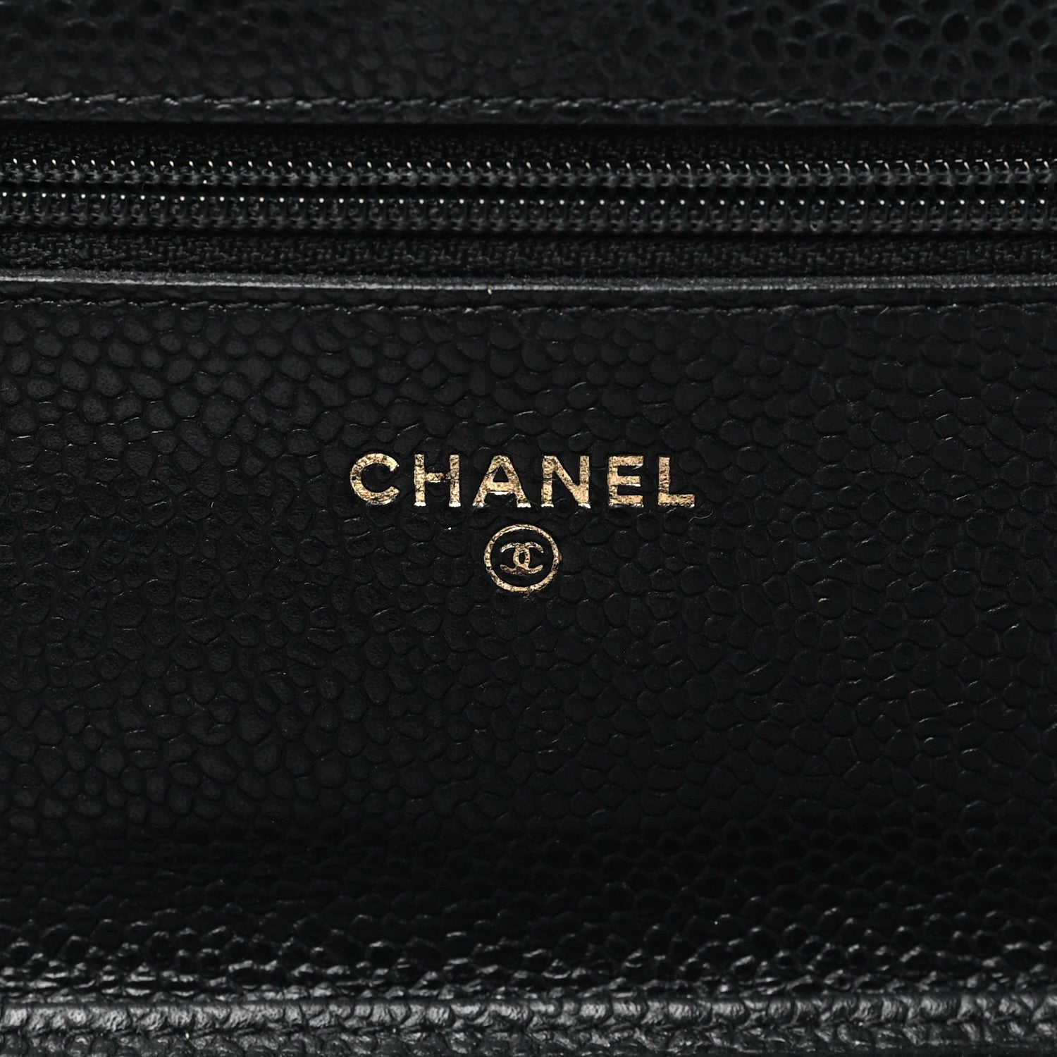 Chanel Caviar Quilted Wallet on Chain WOC Black 6 of 13