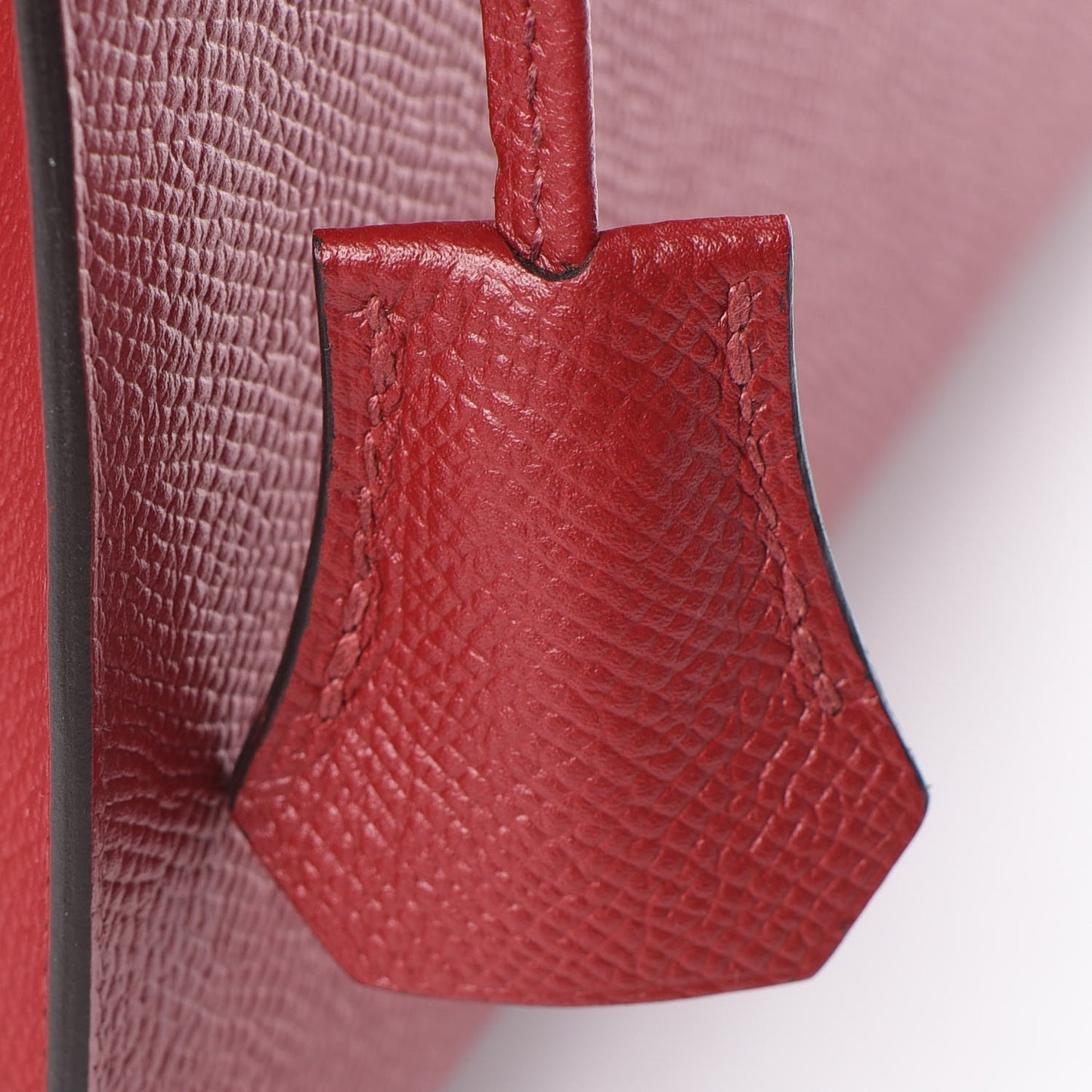 Epsom Kelly Sellier 25 Rouge Grenat