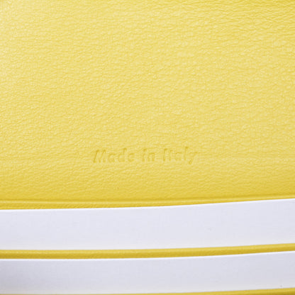 Celine Grained Calfskin Small Trotteur Multifunction Wallet Yellow 6 of 7