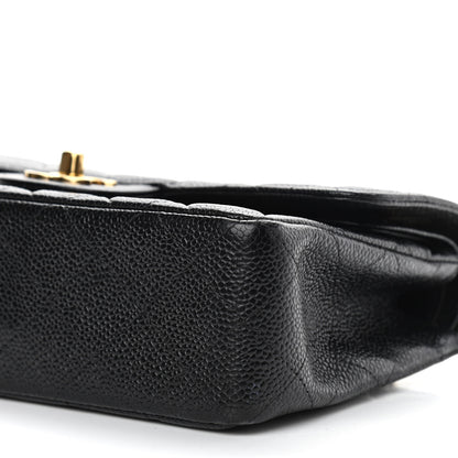 Chanel Caviar Quilted Small Double Flap Black 10 of 11