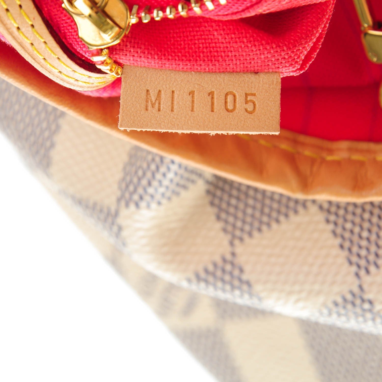 Louis Vuitton Damier Azur Delightful PM Pink 7 of 7
