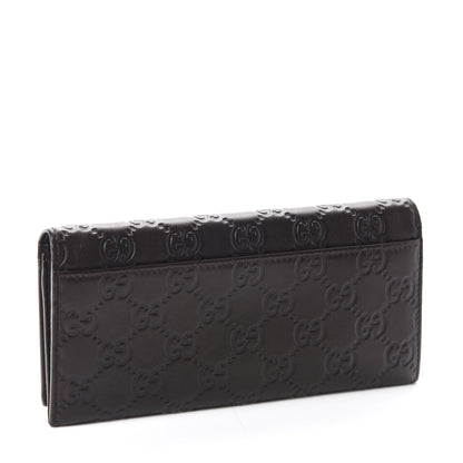 Gucci Guccissima Avel Continental Flap Wallet Brown 3 of 9