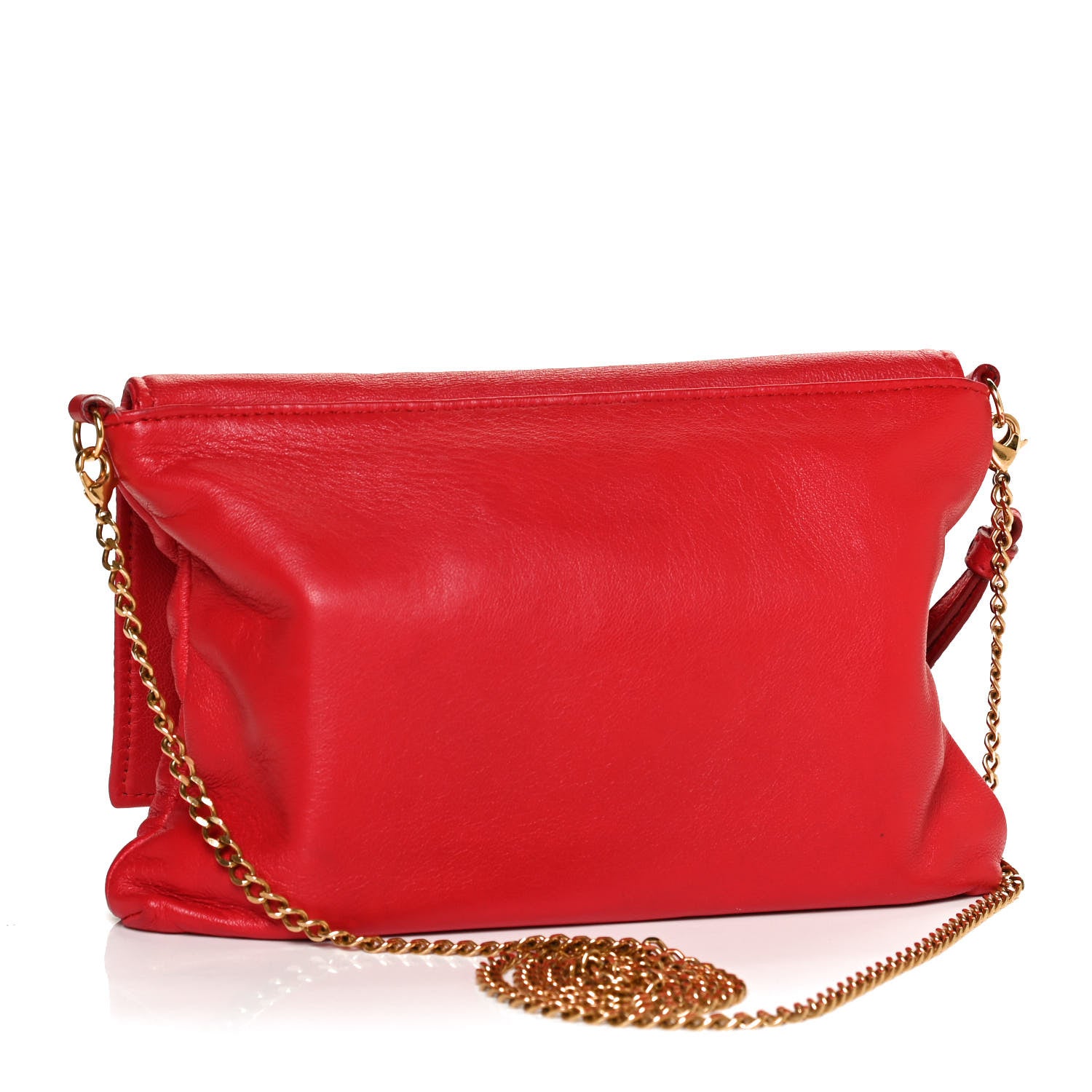 Alexander McQueen Calfskin Skull Crossbody Bag Red 2 of 11