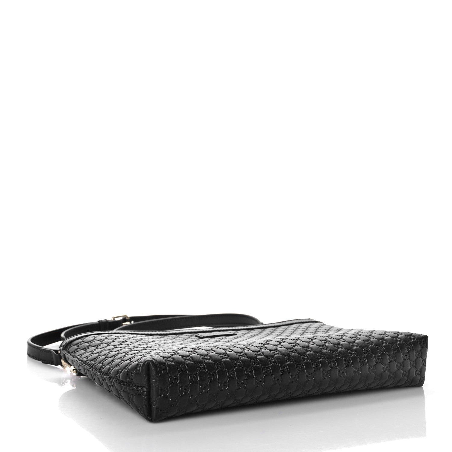 Gucci Microguccissima Flat Crossbody Black 4 of 8