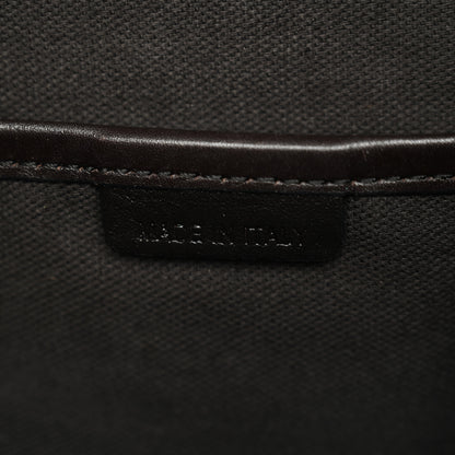 Burberry Haymarket Check Small Gladstone Chocolate 7 of 14