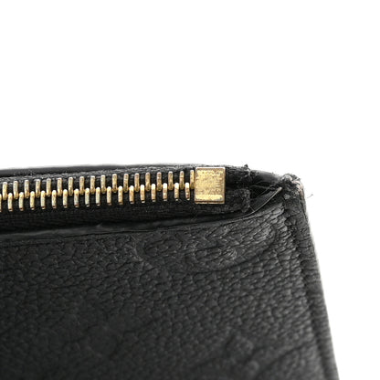 Louis Vuitton Empreinte Felicie Chain Wallet Zippered Insert Black 7 of 9