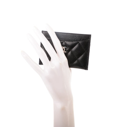 Chanel Caviar Quilted Card Holder Black 2 of 8