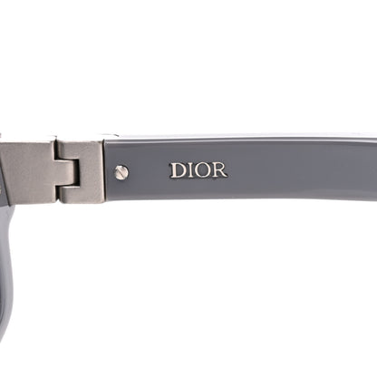 Christian Dior Acetate Rectangular CD Icon S2I Sunglasses Grey Smoke Mirror 5 of 8