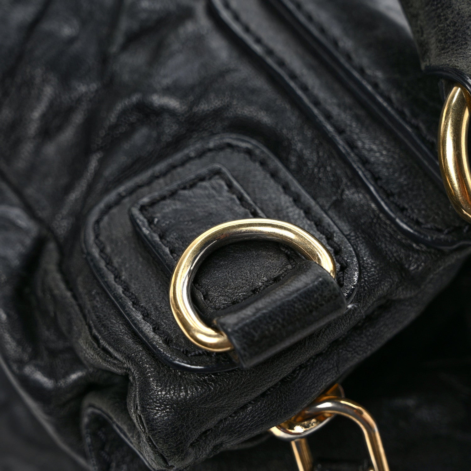 Givenchy Tumbled Sheepskin Medium Pandora Black 16 of 16