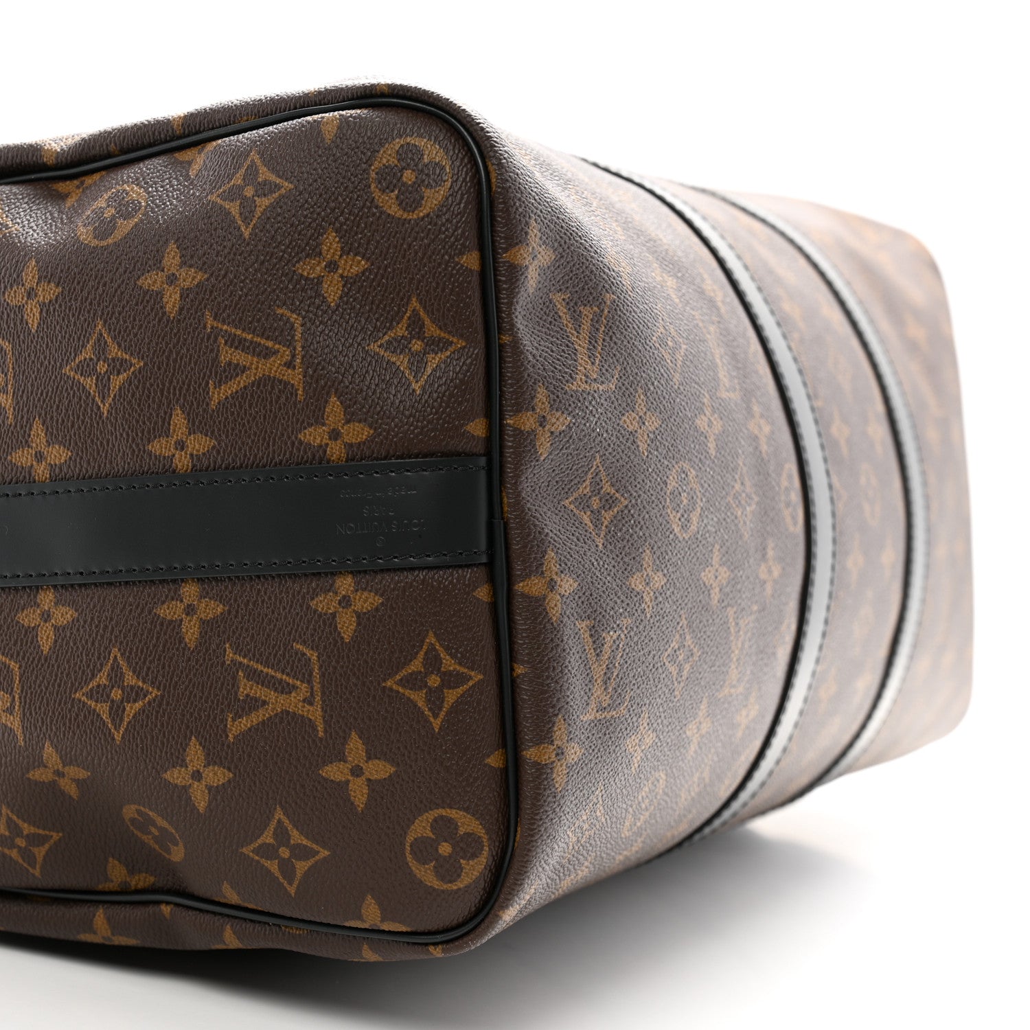 Louis Vuitton Monogram Macassar Keepall Bandouliere 45 8 of 12
