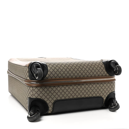 Gucci Diamante Plus Four Wheel Trolley Suitcase Brown 3 of 13
