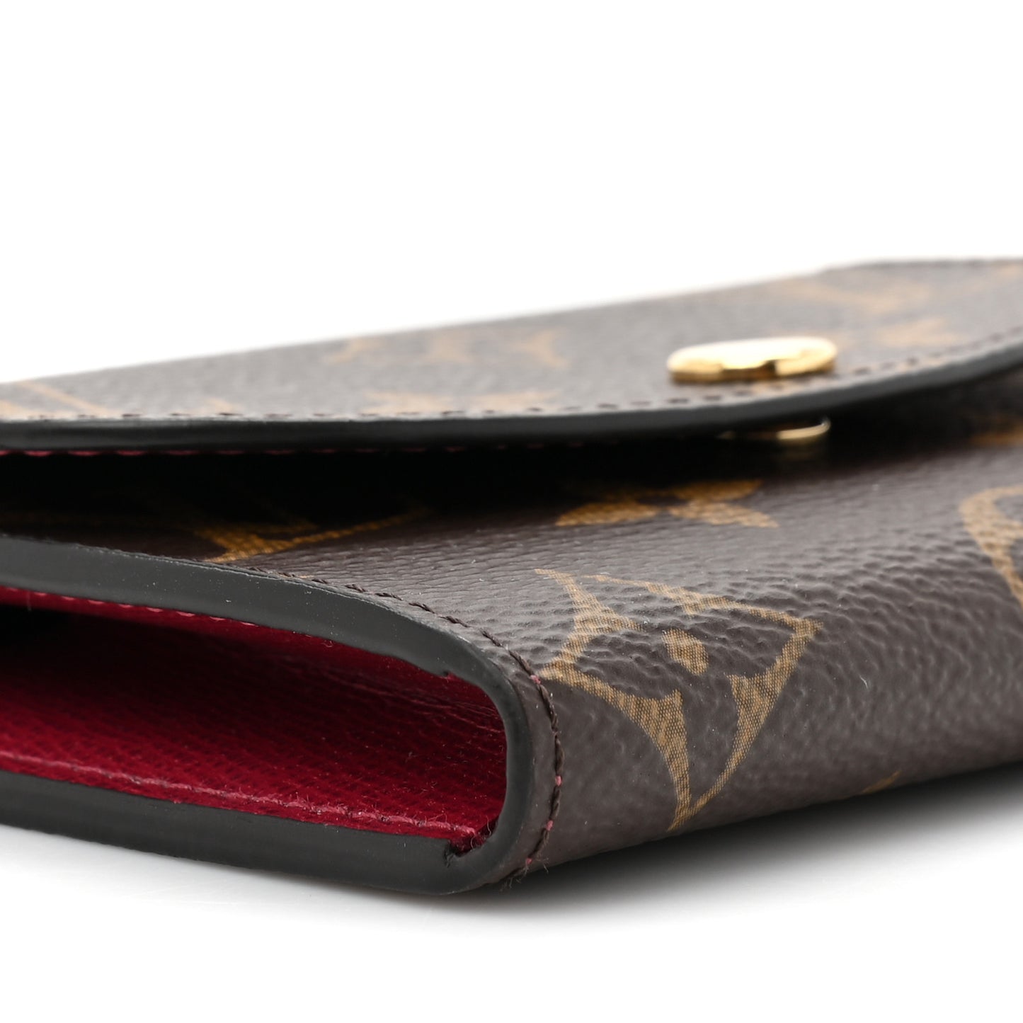 Monogram Rosalie Coin Purse Fuchsia