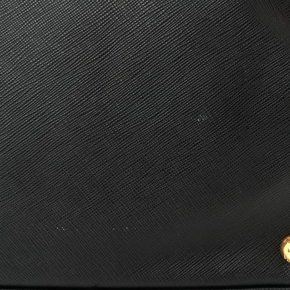 Prada Saffiano Large Galleria Double Zip Tote Black 12 of 16