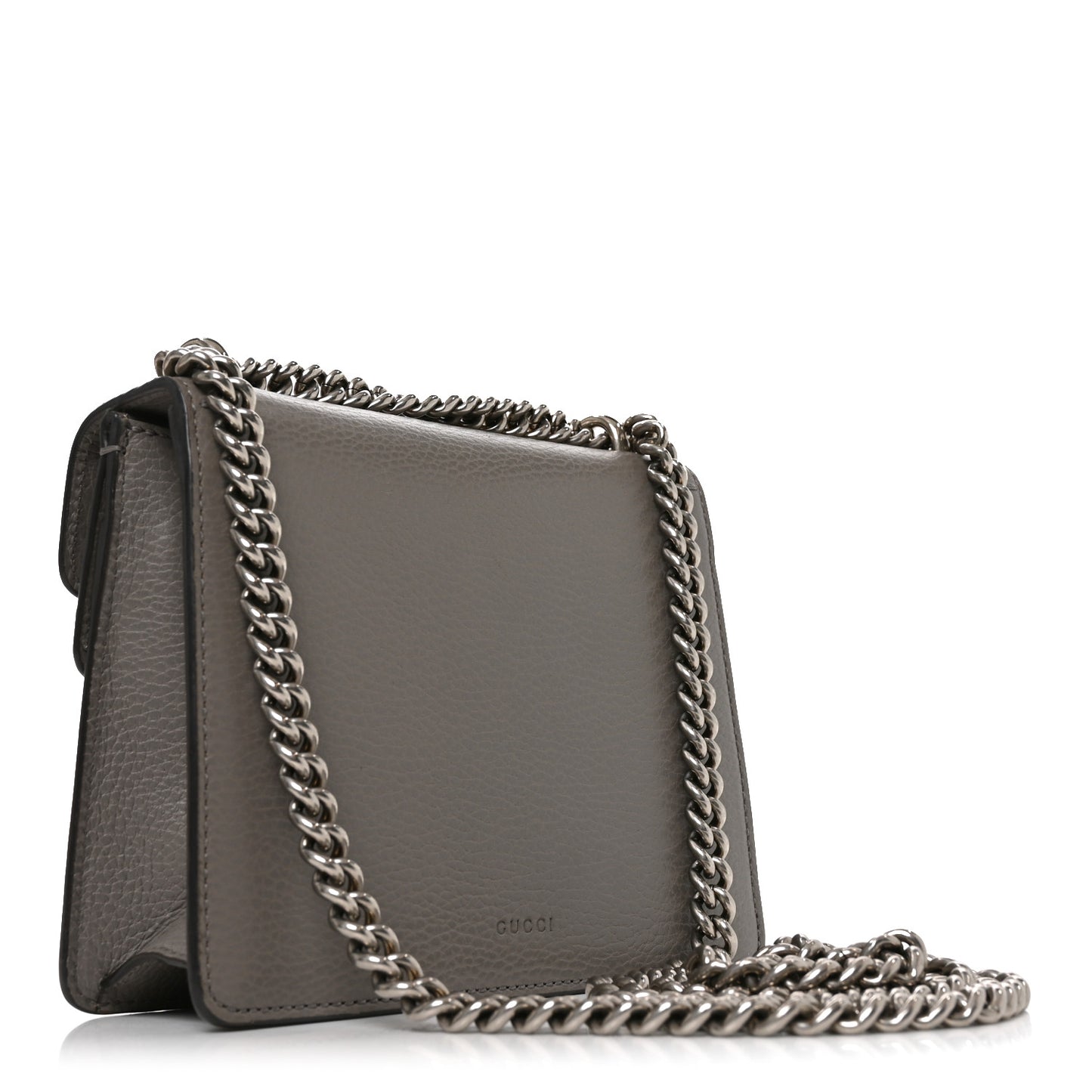 Calfskin Mini Dionysus Shoulder Bag Dusty Grey