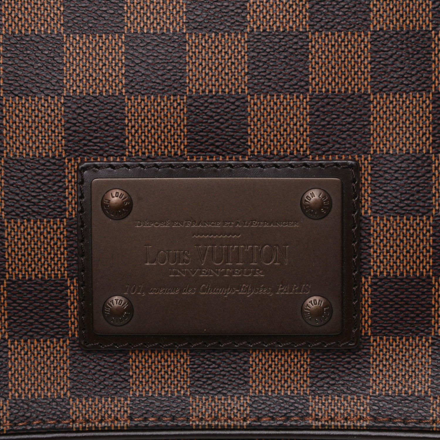 Louis Vuitton Damier Ebene Brooklyn PM 8 of 16