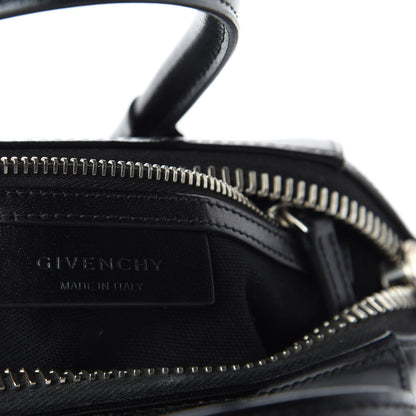 Givenchy Shiny Lord Calfskin Mini Antigona Black 9 of 10