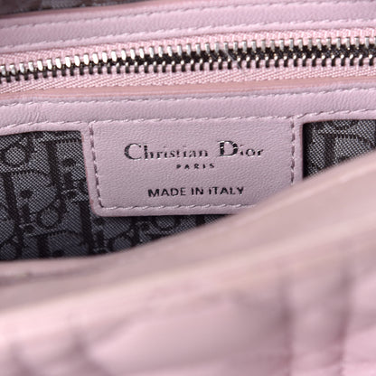 Christian Dior Lambskin Cannage Medium Lady Dior Light Pink 7 of 10