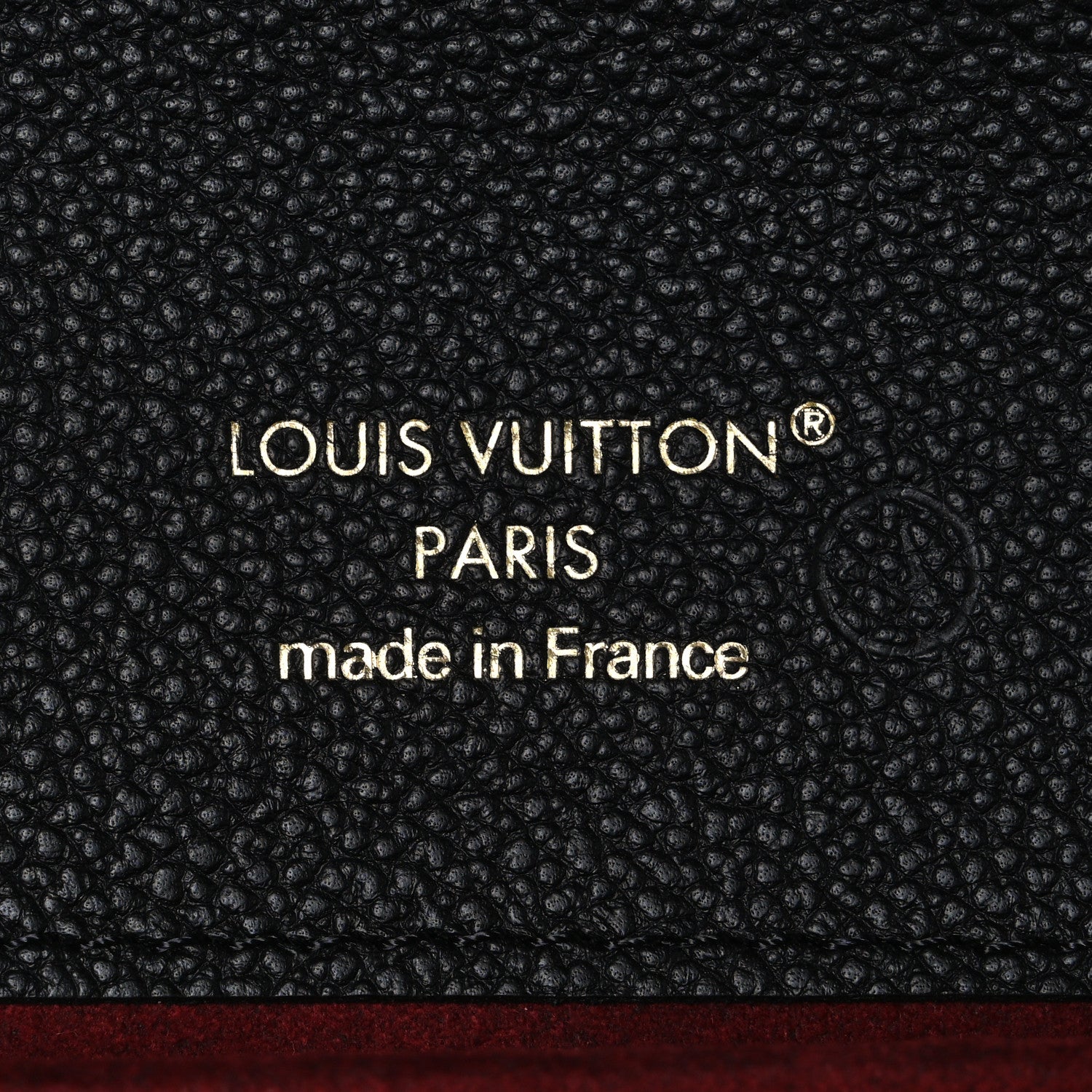 Louis Vuitton Empreinte Monogram Giant Pochette Metis Black Beige 6 of 9