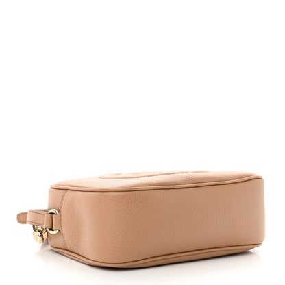 Gucci Pebbled Calfskin Small Soho Disco Bag Camelia 4 of 11