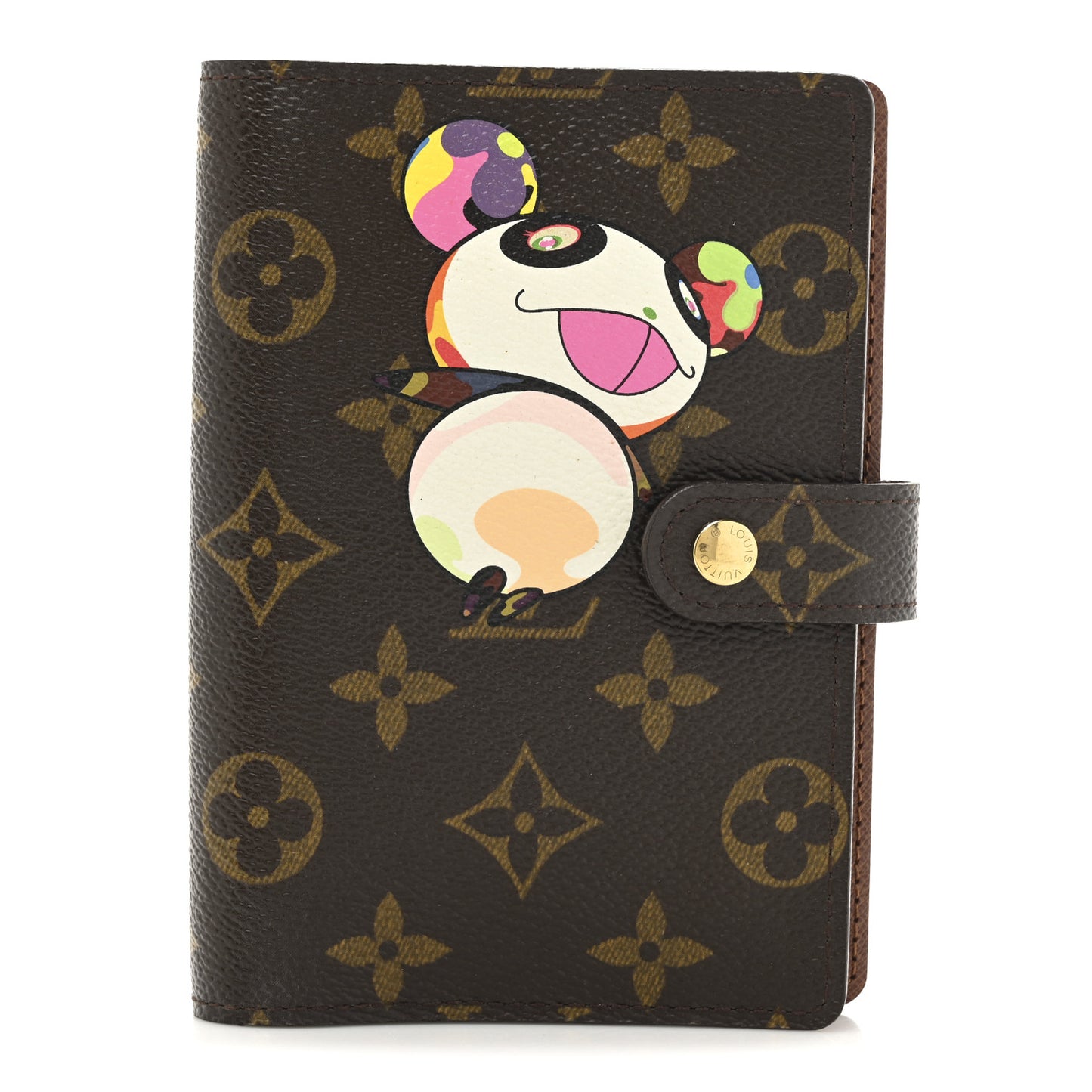 Monogram Panda Small Ring Agenda Cover