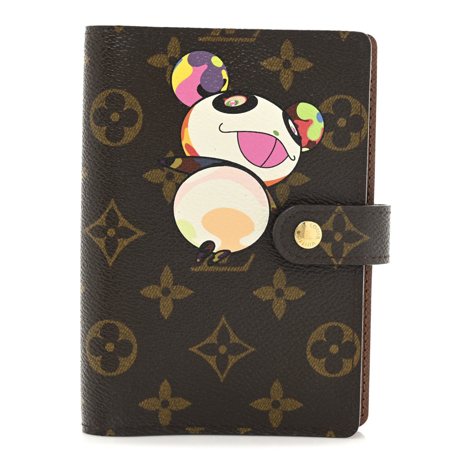 Louis Vuitton Monogram Panda Small Ring Agenda Cover 1 of 6