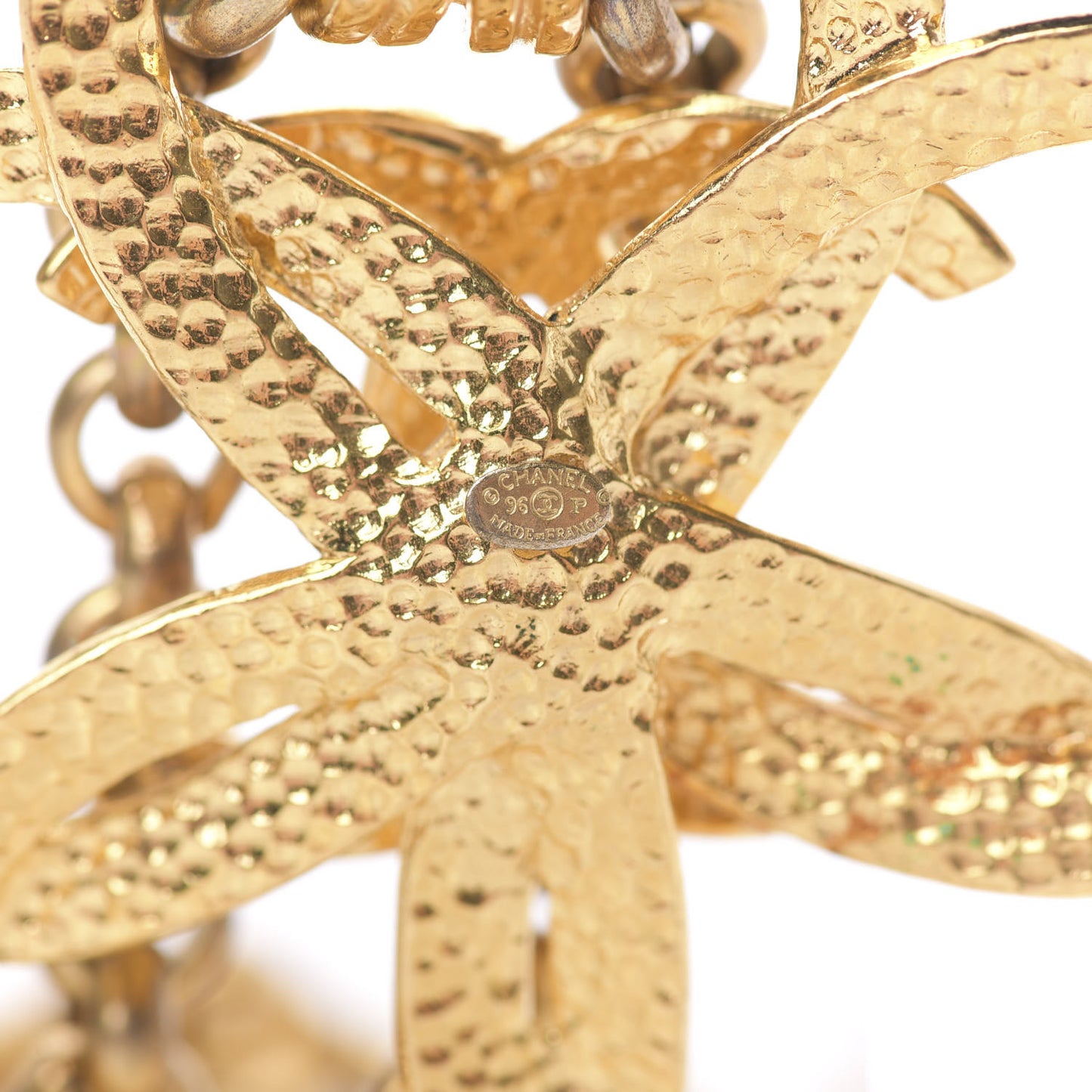 CC Flower Necklace Gold