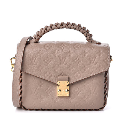 Louis Vuitton Empreinte Braided Pochette Metis Vison 1 of 10