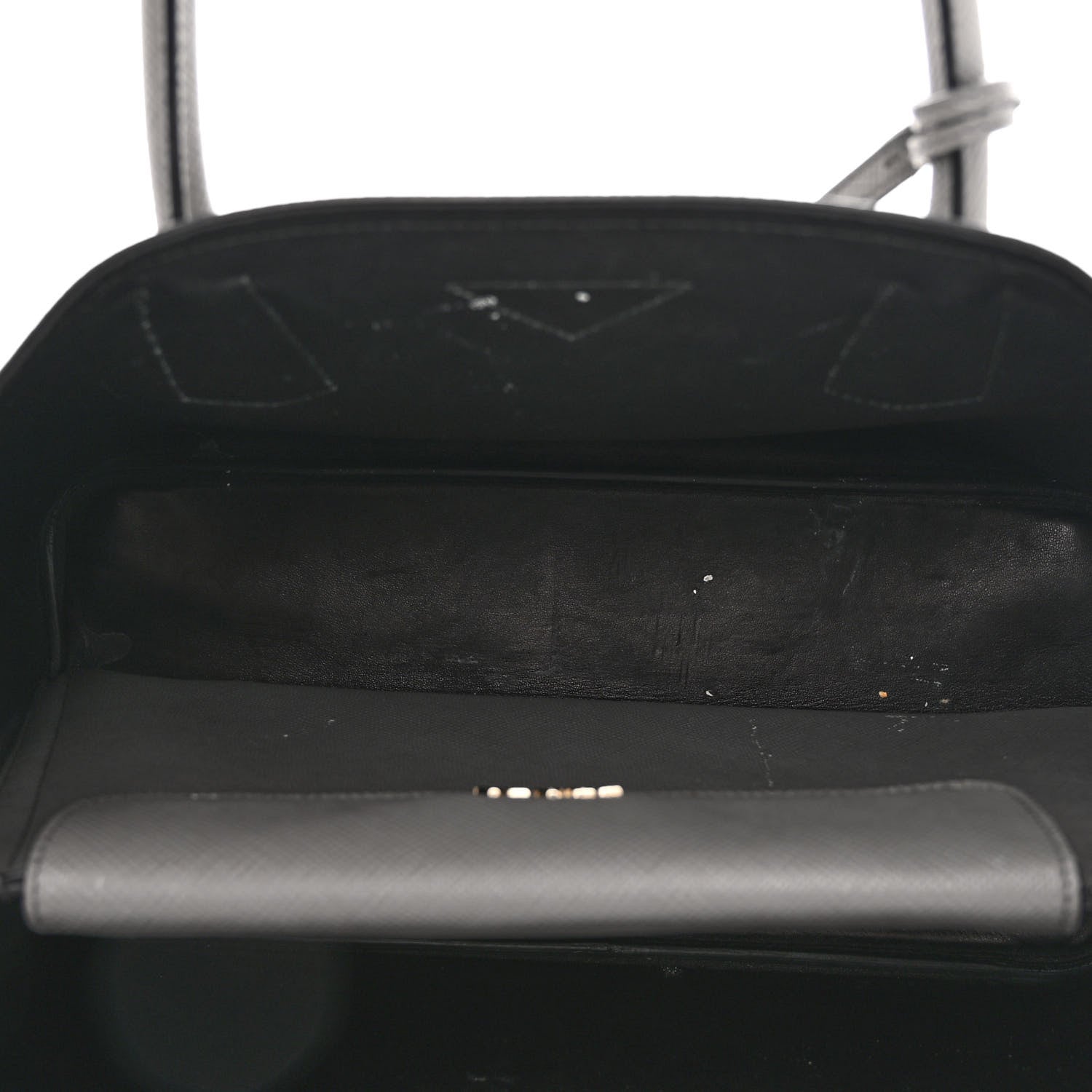 Prada Saffiano Cuir Medium Double Bag Marmo 5 of 13