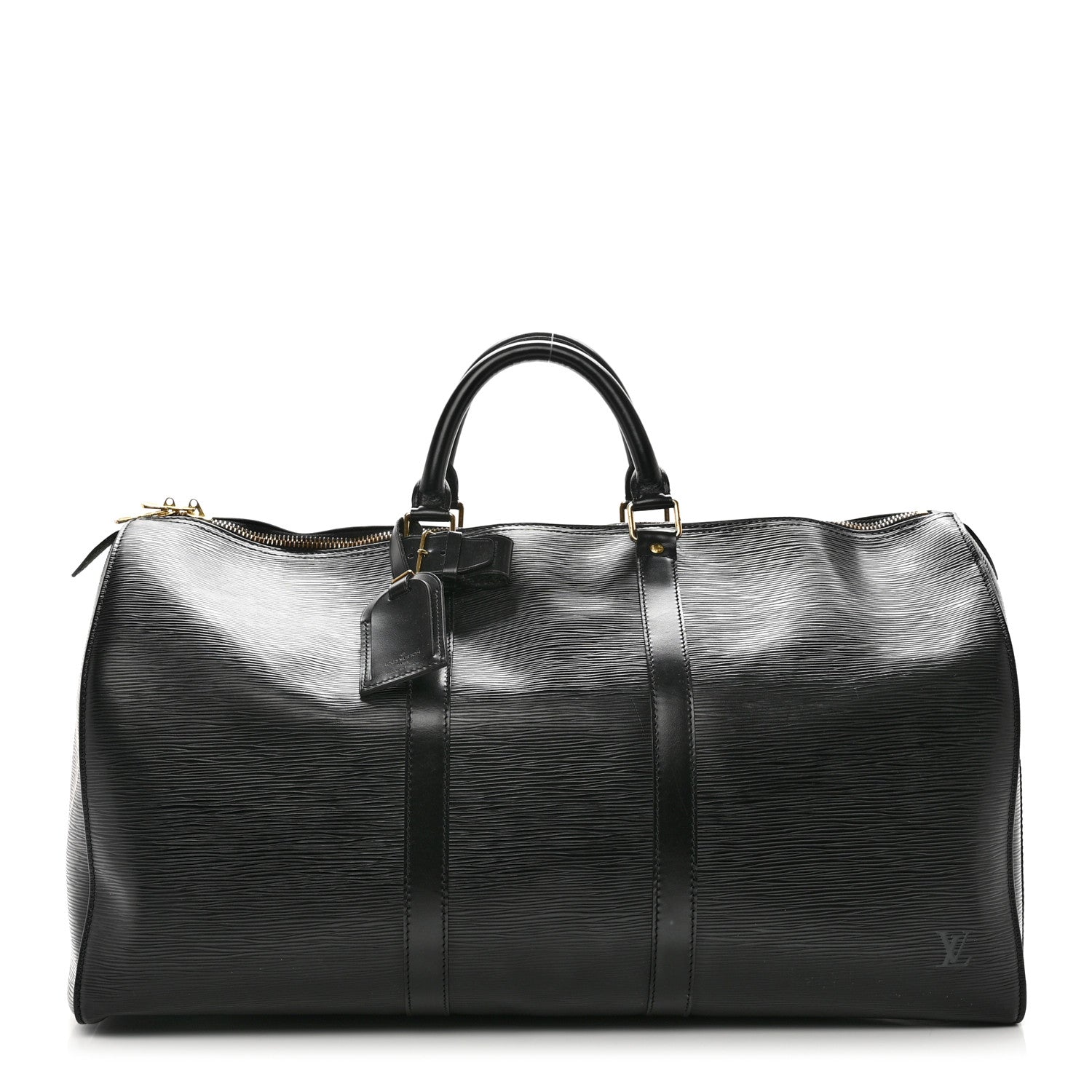 Louis Vuitton Epi Keepall 50 Black 1 of 11