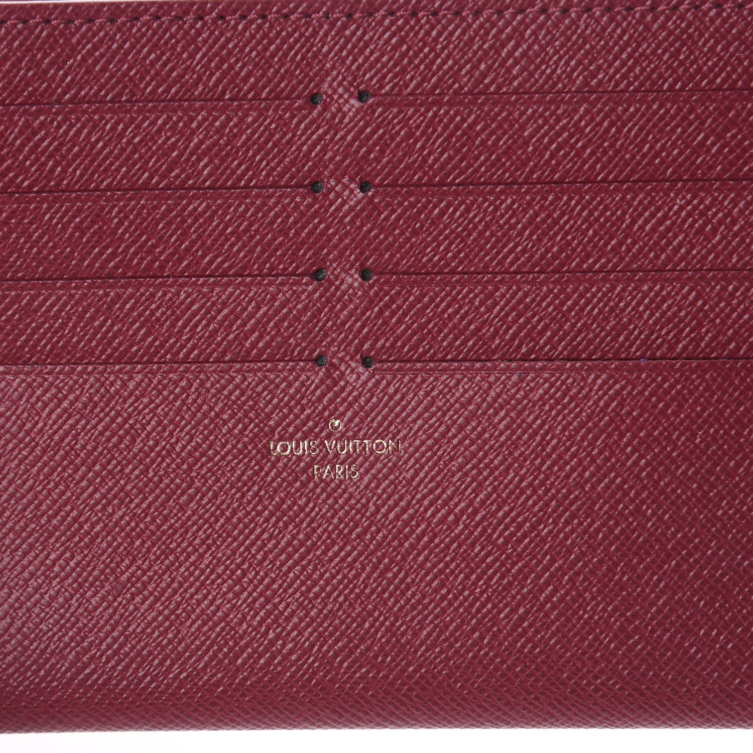 Louis Vuitton Calfskin Felicie Card Holder Insert Fuchsia 10 of 10