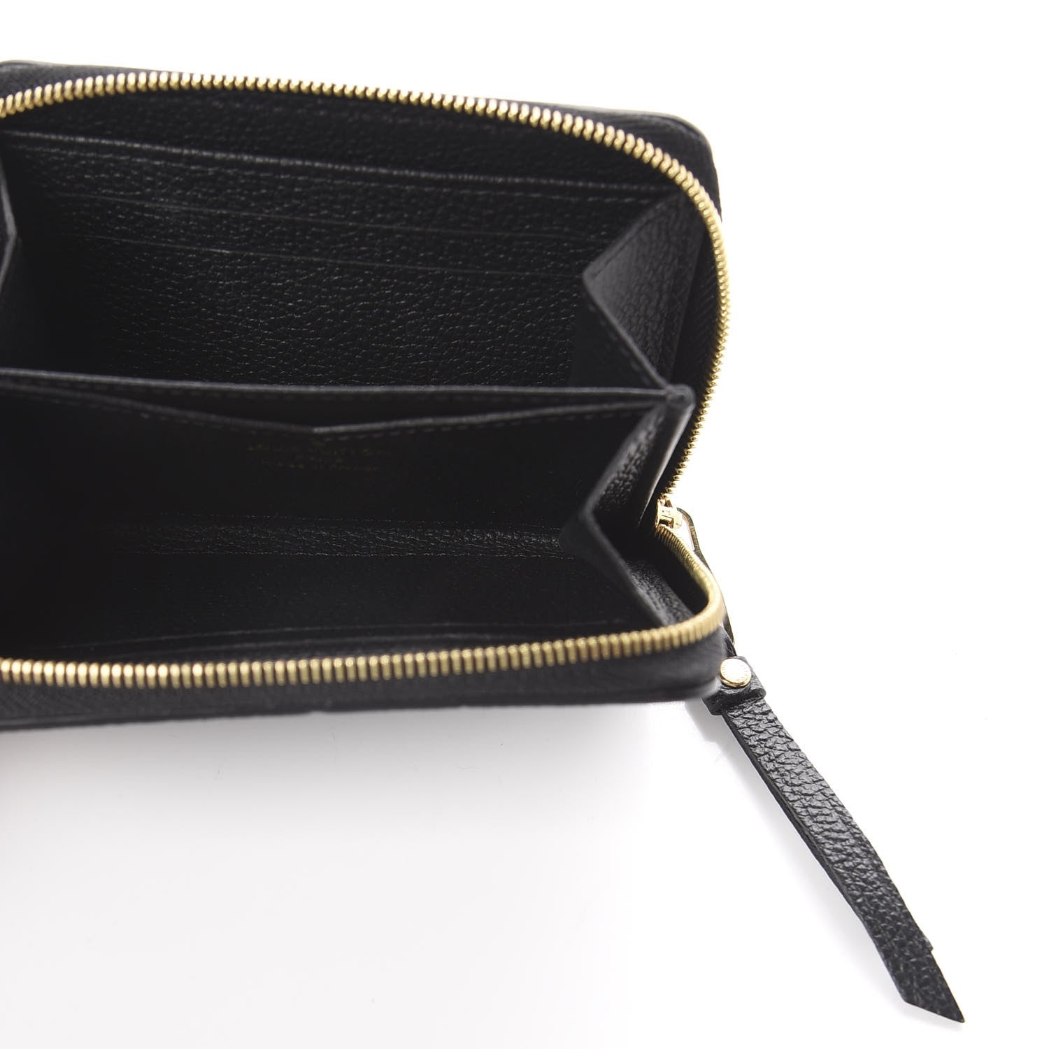 Louis Vuitton Empreinte Zippy Coin Purse Black 4 of 5