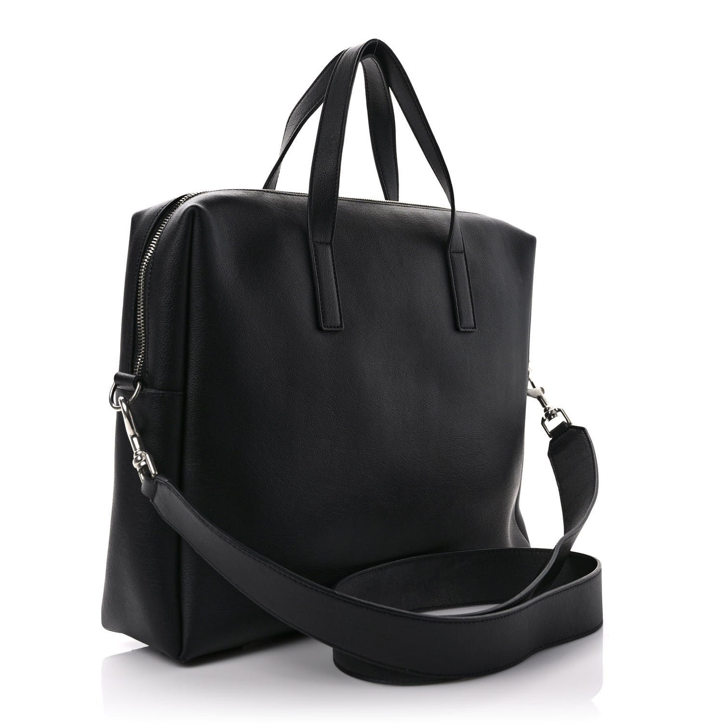 Calfskin Bold Briefcase Black