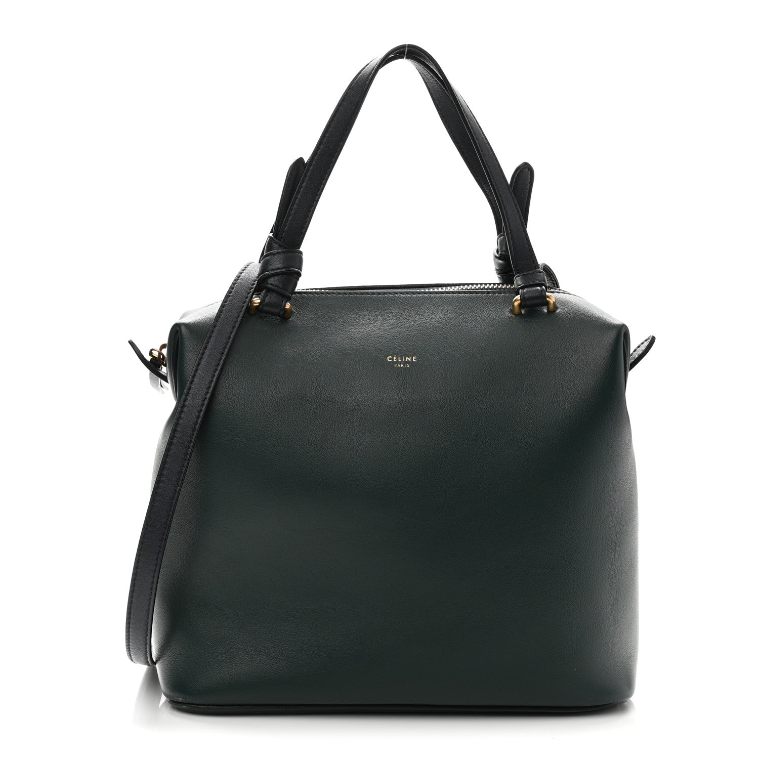 Celine Lambskin Small Soft Cube Satchel Amazone 1 of 10